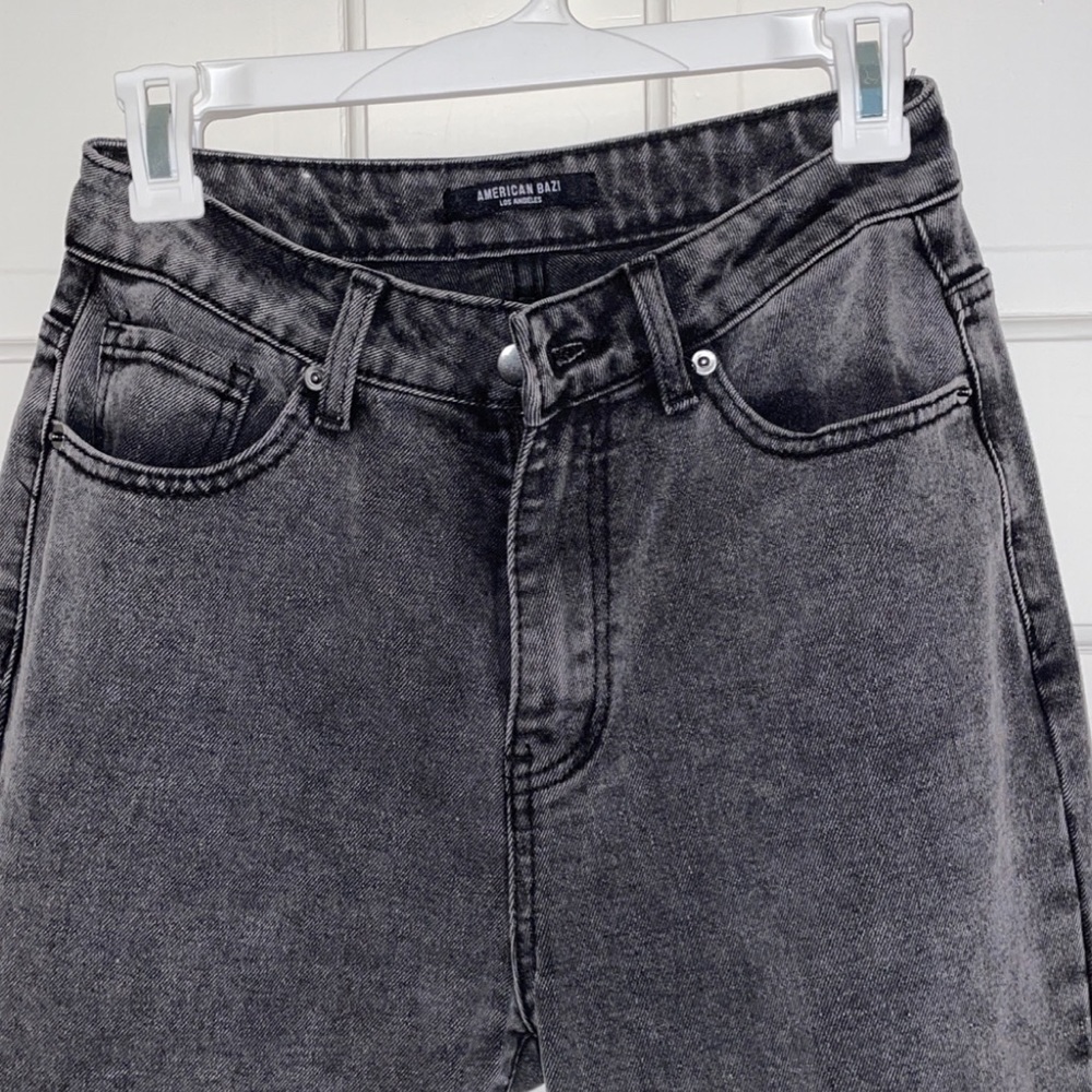 NWT High Rise Straight Black Jeans Forever 21 - Picture 6 of 8